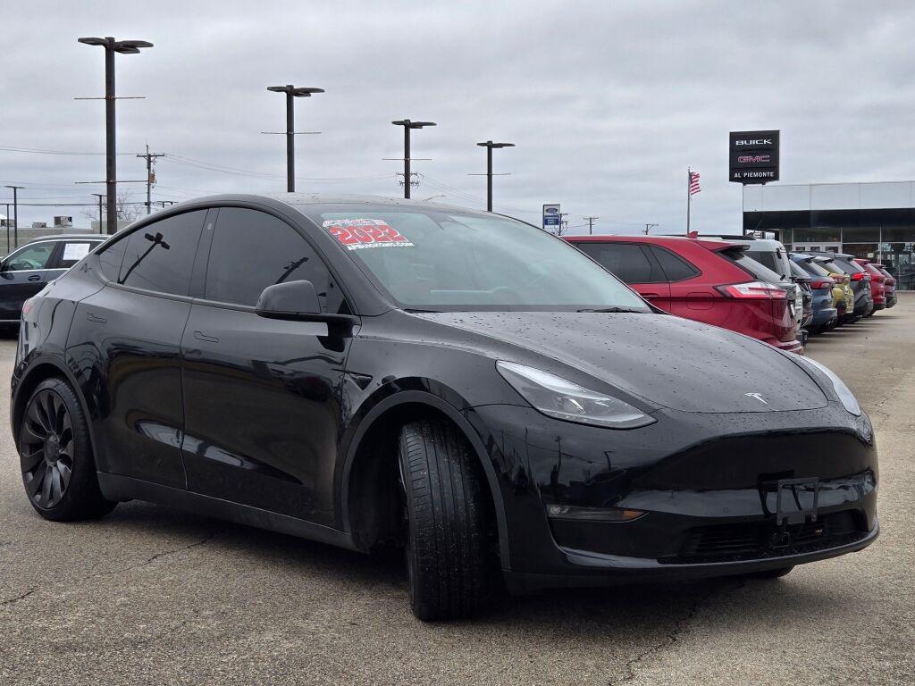 used 2022 Tesla Model Y car, priced at $21,085