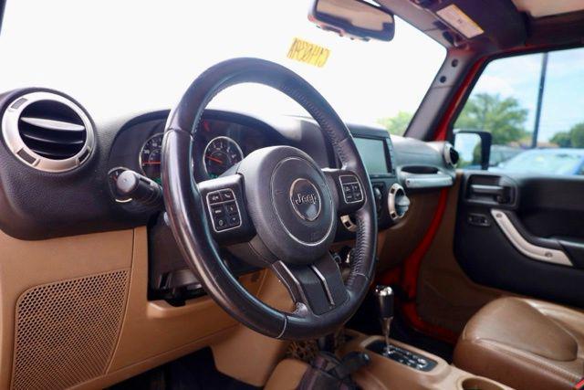 used 2017 Jeep Wrangler Unlimited car, priced at $18,861