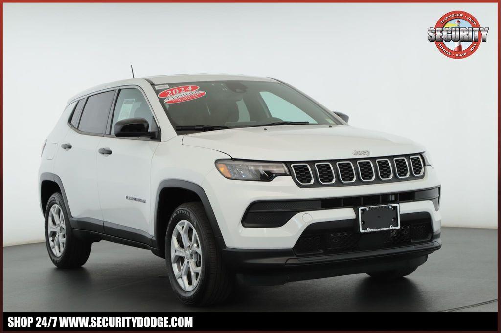 used 2024 Jeep Compass car, priced at $19,900