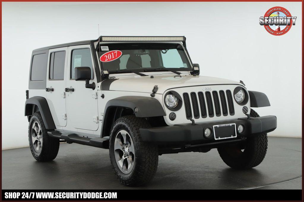 used 2017 Jeep Wrangler Unlimited car, priced at $23,500