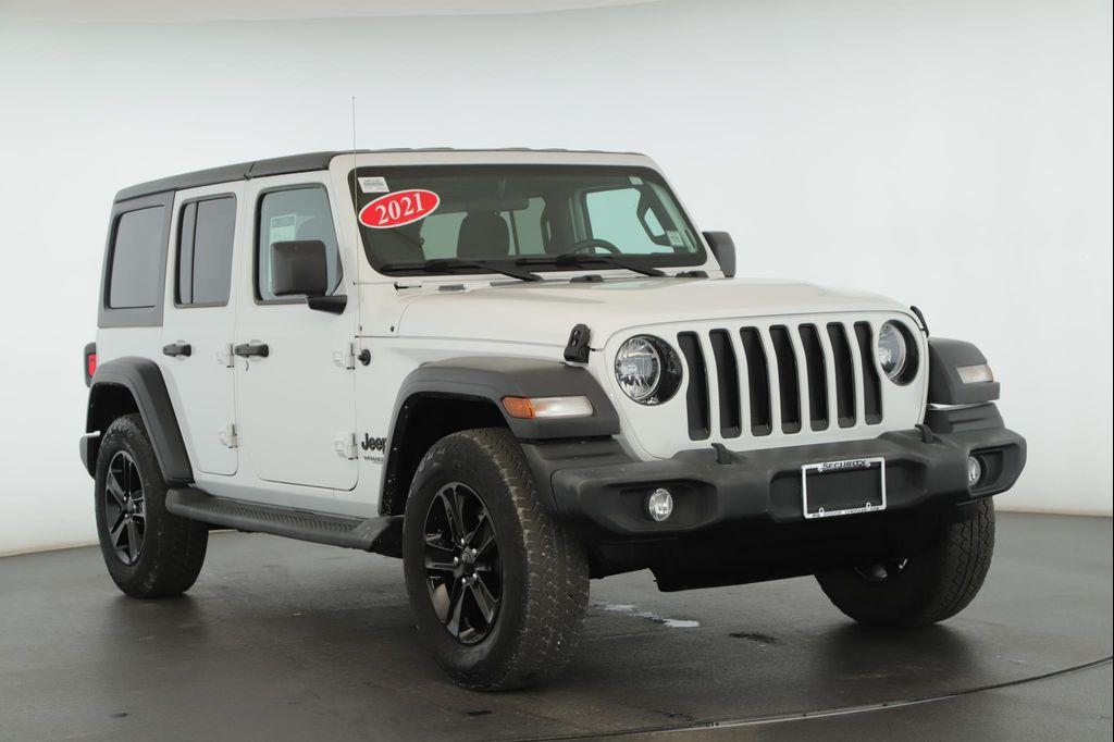 used 2021 Jeep Wrangler Unlimited car, priced at $28,900