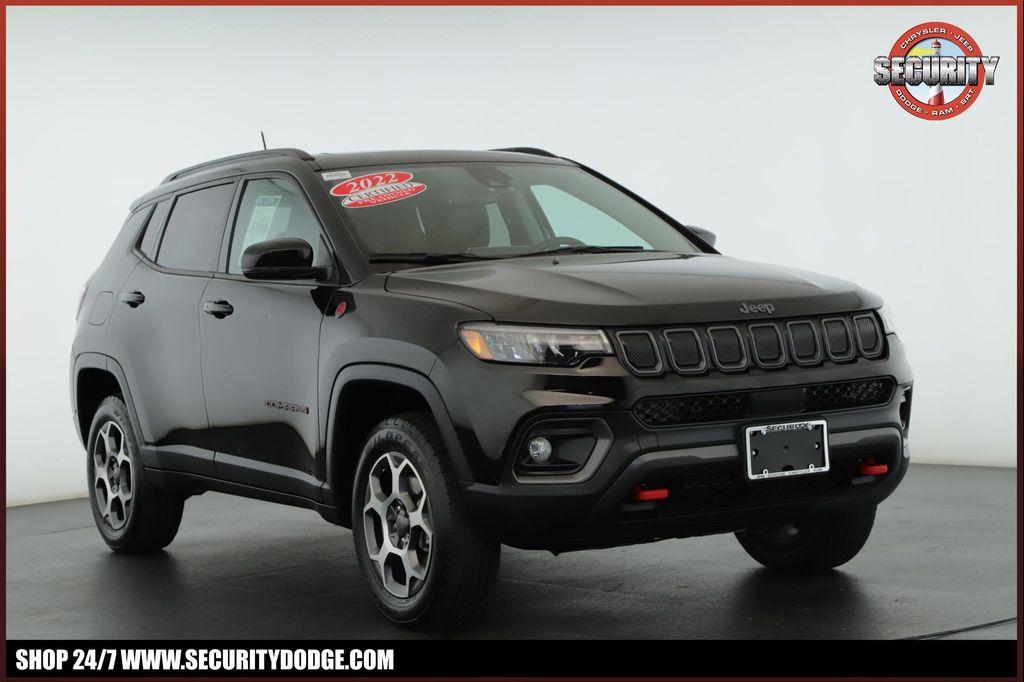 used 2022 Jeep Compass car, priced at $19,900