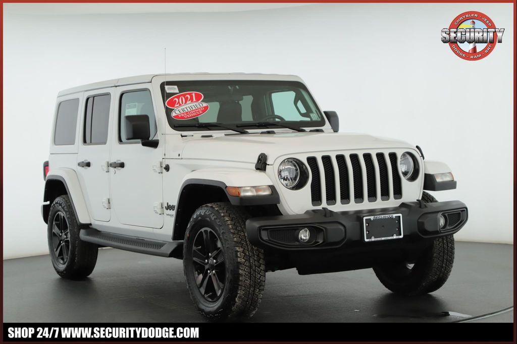 used 2021 Jeep Wrangler Unlimited car, priced at $28,900