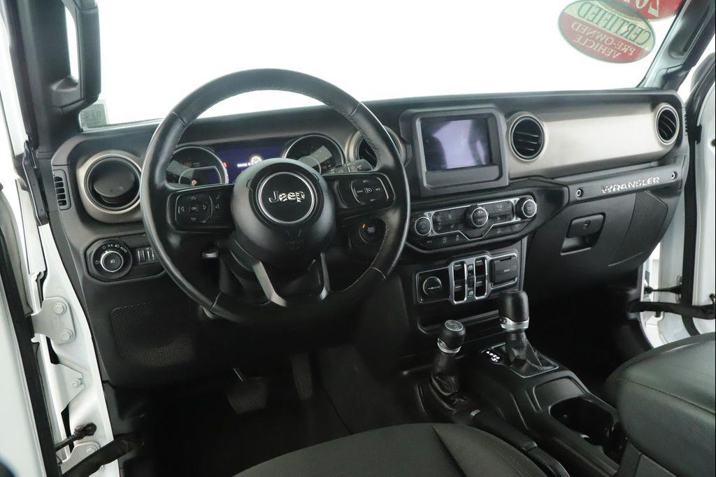 used 2021 Jeep Wrangler Unlimited car, priced at $23,900