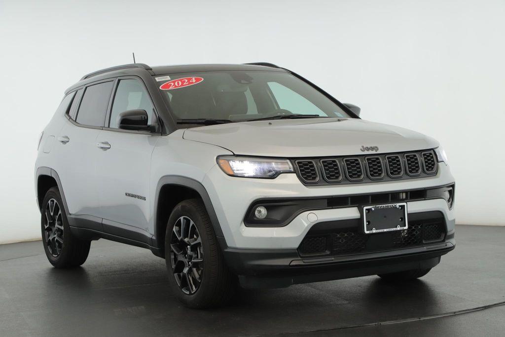 used 2024 Jeep Compass car, priced at $23,500