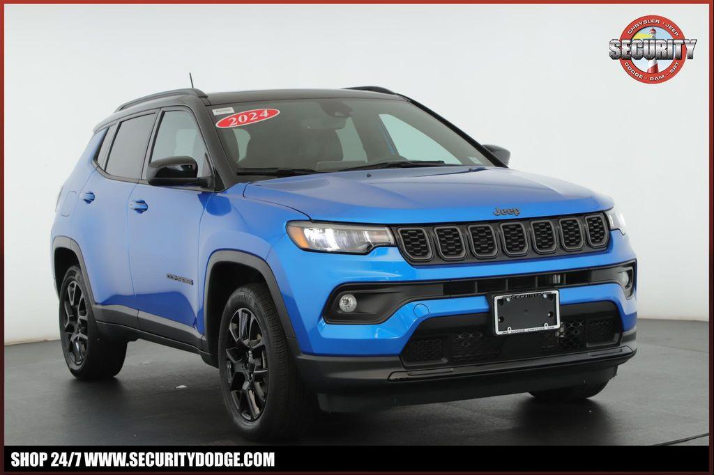 used 2024 Jeep Compass car, priced at $24,500
