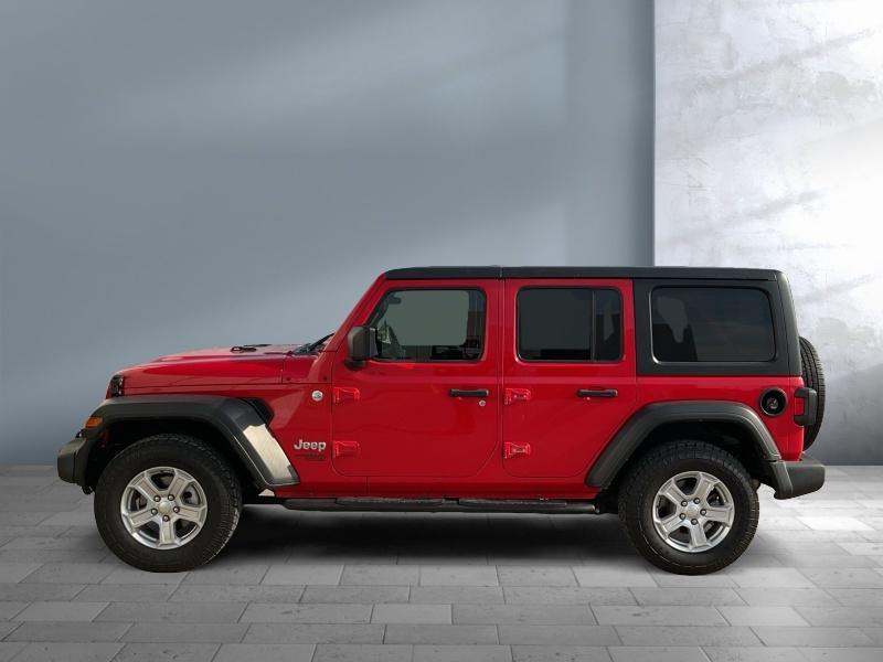 used 2021 Jeep Wrangler Unlimited car, priced at $18,966