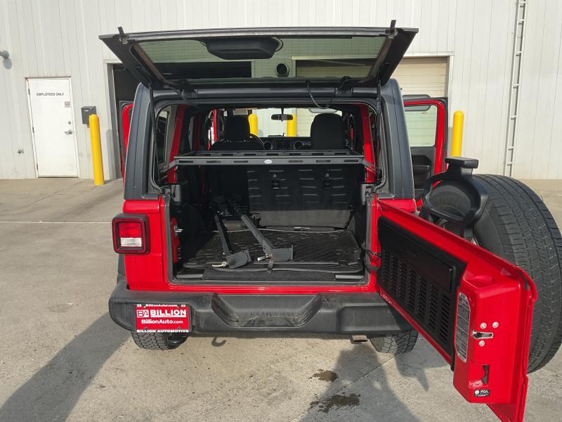 used 2021 Jeep Wrangler Unlimited car, priced at $18,966