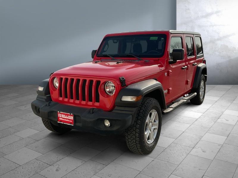 used 2021 Jeep Wrangler Unlimited car, priced at $18,966