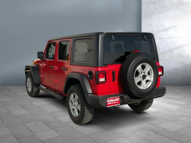 used 2021 Jeep Wrangler Unlimited car, priced at $18,966