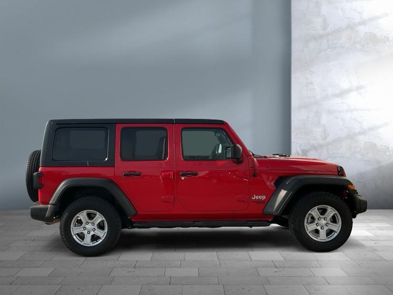 used 2021 Jeep Wrangler Unlimited car, priced at $18,966