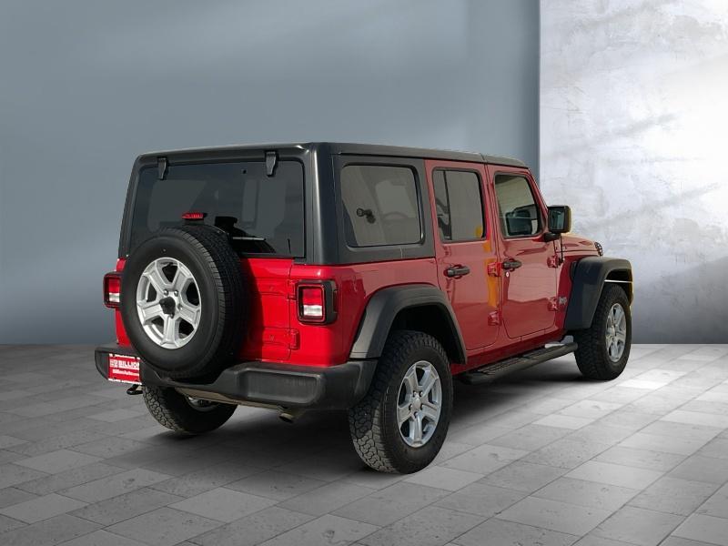used 2021 Jeep Wrangler Unlimited car, priced at $18,966