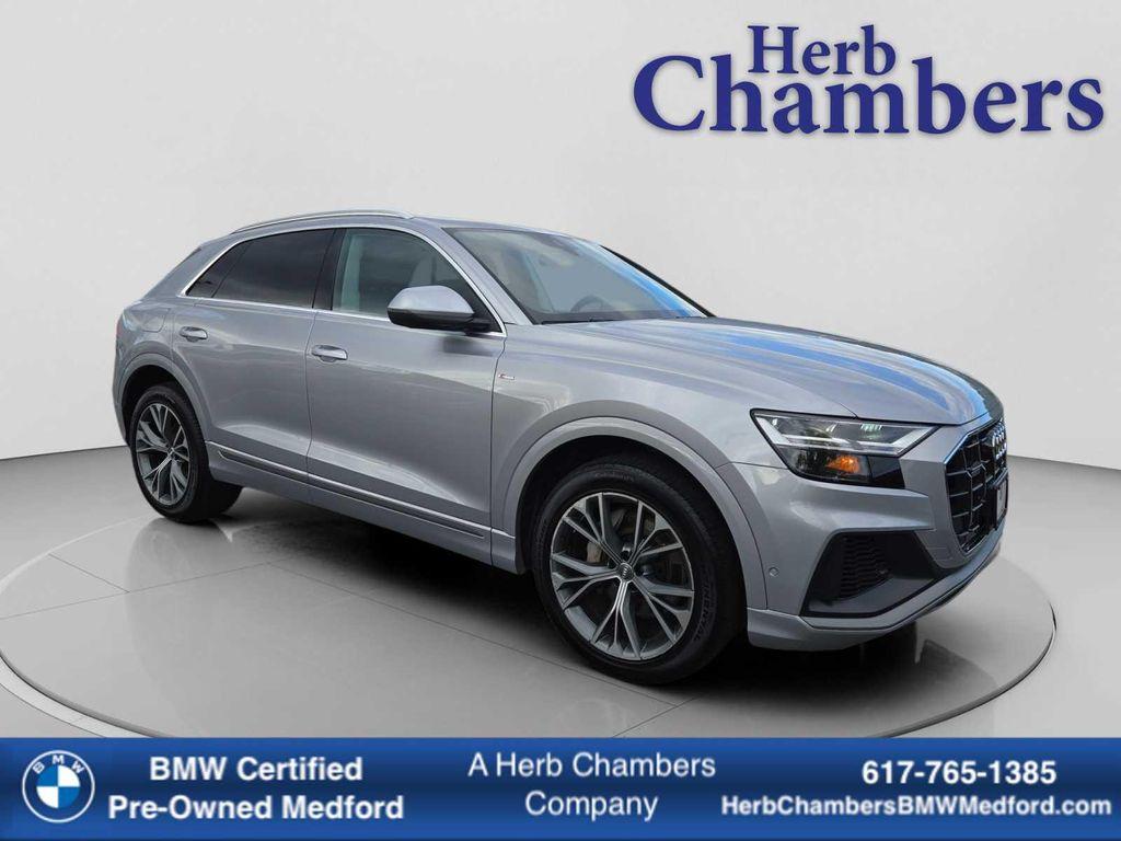 used 2020 Audi Q8 car, priced at $28,707