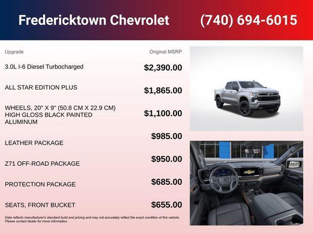 new 2026 Chevrolet Silverado 1500 car, priced at $56,623