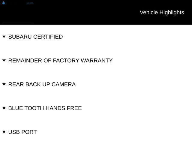 used 2025 Subaru Impreza car, priced at $22,990