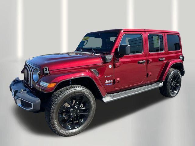 used 2021 Jeep Wrangler Unlimited 4xe car, priced at $23,300