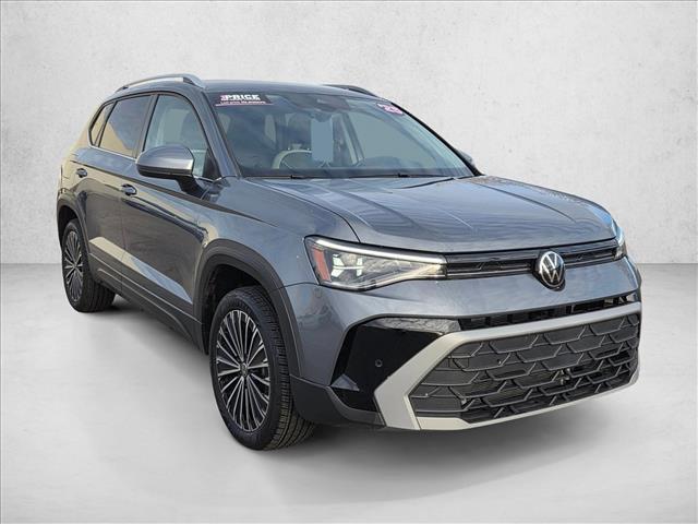 used 2025 Volkswagen Taos car, priced at $27,499