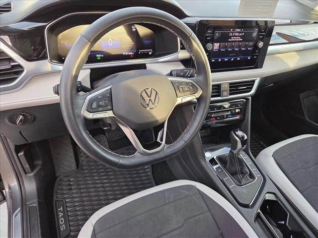 used 2025 Volkswagen Taos car, priced at $27,499