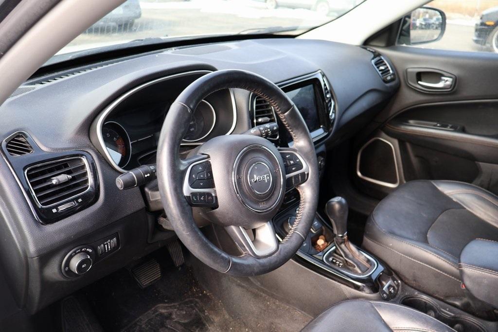 used 2018 Jeep Compass car, priced at $14,995