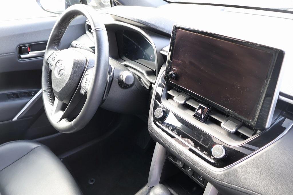 used 2023 Toyota Corolla Cross Hybrid car, priced at $31,995