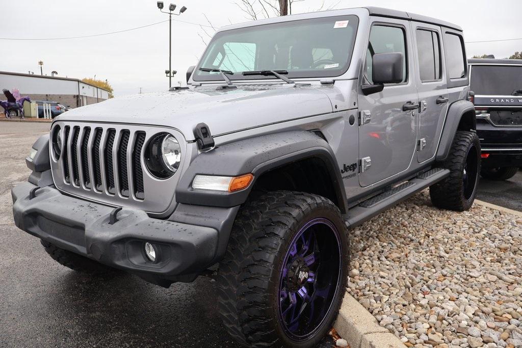 used 2020 Jeep Wrangler Unlimited car, priced at $29,995