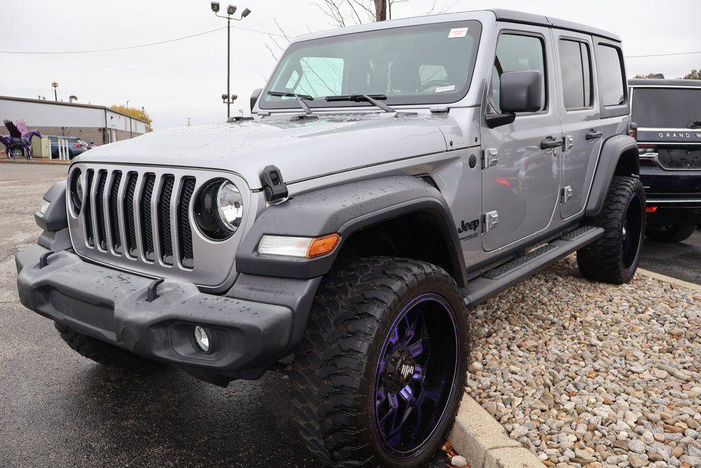 used 2020 Jeep Wrangler Unlimited car, priced at $29,995