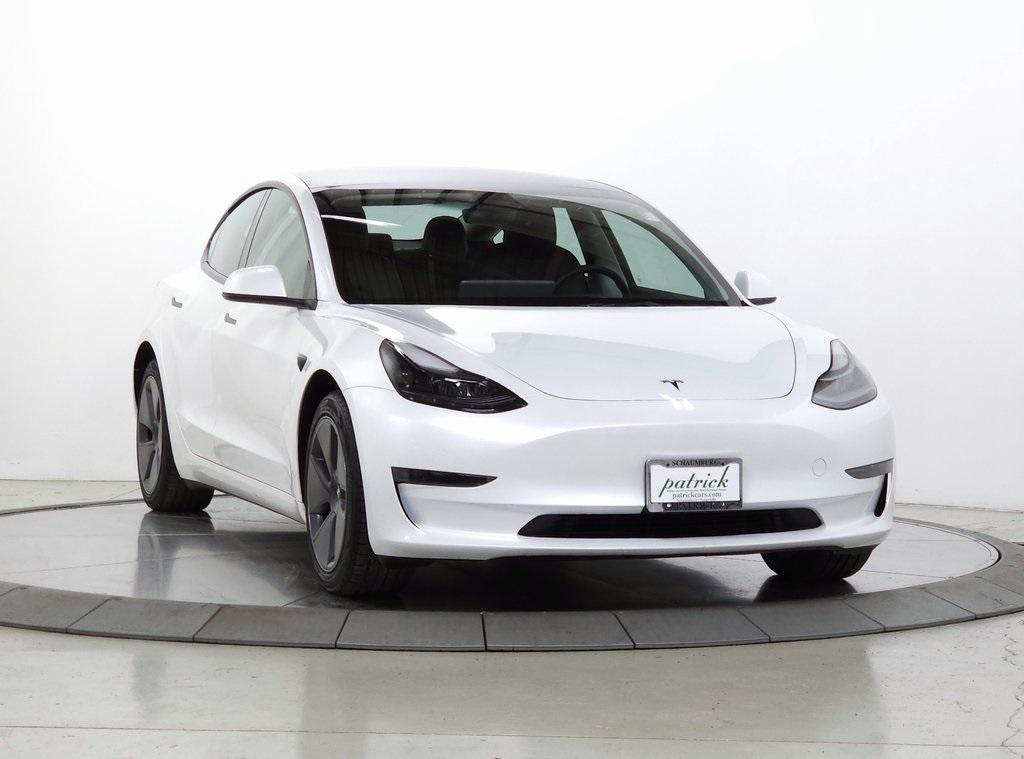 used 2023 Tesla Model 3 car, priced at $23,800