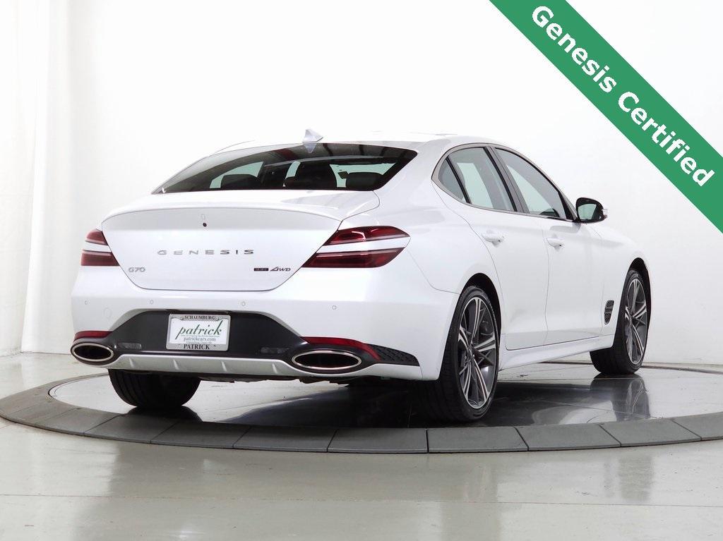 used 2025 Genesis G70 car, priced at $48,595