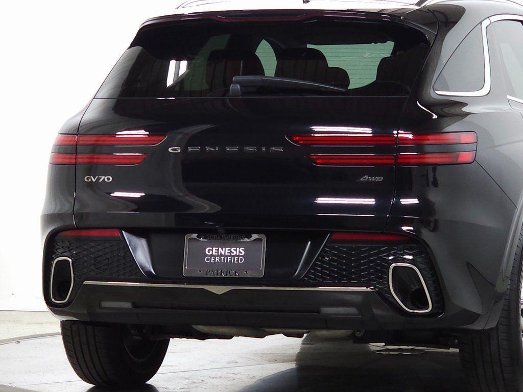 used 2025 Genesis GV70 car, priced at $42,500