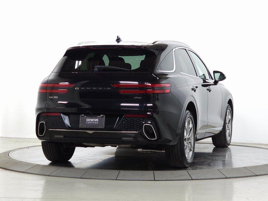 used 2025 Genesis GV70 car, priced at $42,500