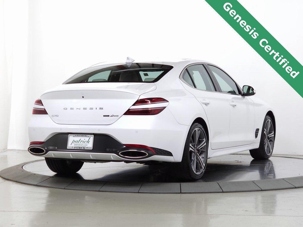 used 2025 Genesis G70 car, priced at $45,178