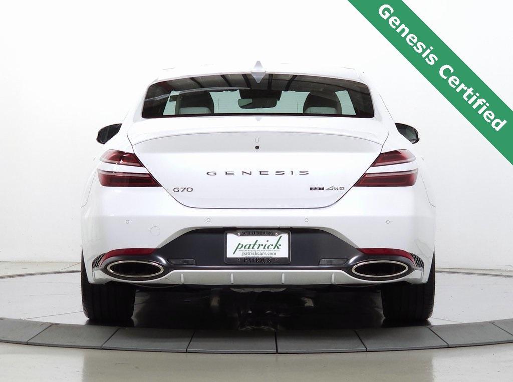 used 2025 Genesis G70 car, priced at $45,178