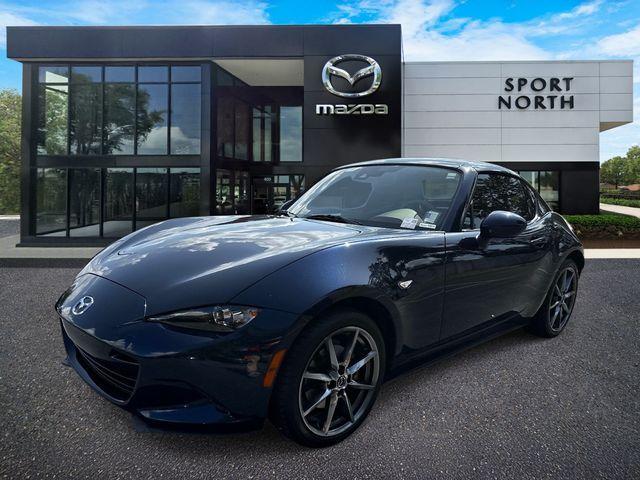 used 2021 Mazda MX-5 Miata RF car, priced at $27,621