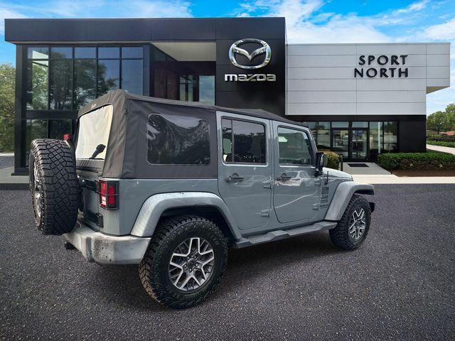 used 2015 Jeep Wrangler Unlimited car, priced at $17,652