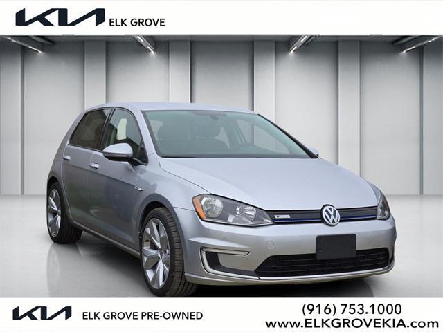 used 2015 Volkswagen e-Golf car, priced at $9,799