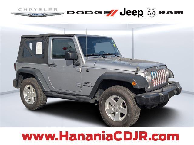 used 2016 Jeep Wrangler car, priced at $12,899