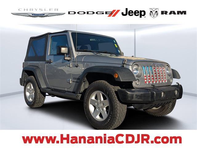 used 2016 Jeep Wrangler car, priced at $14,355