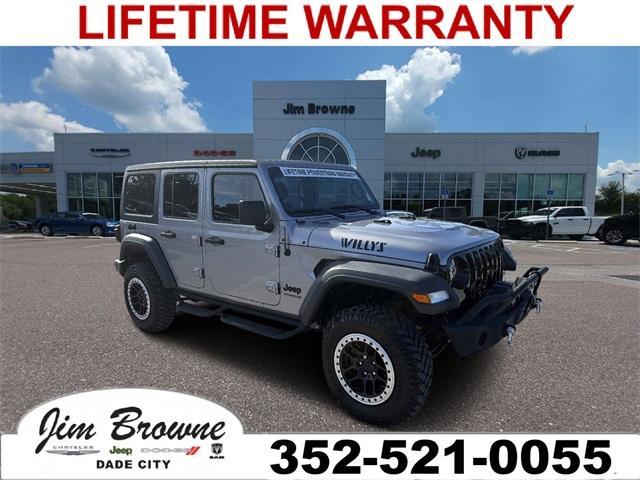 used 2020 Jeep Wrangler Unlimited car, priced at $27,911