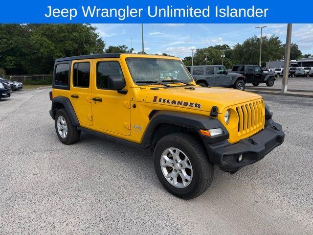 used 2021 Jeep Wrangler Unlimited car, priced at $24,991