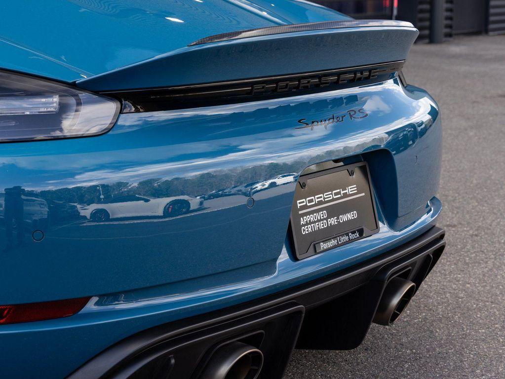 used 2024 Porsche 718 Spyder car, priced at $219,718