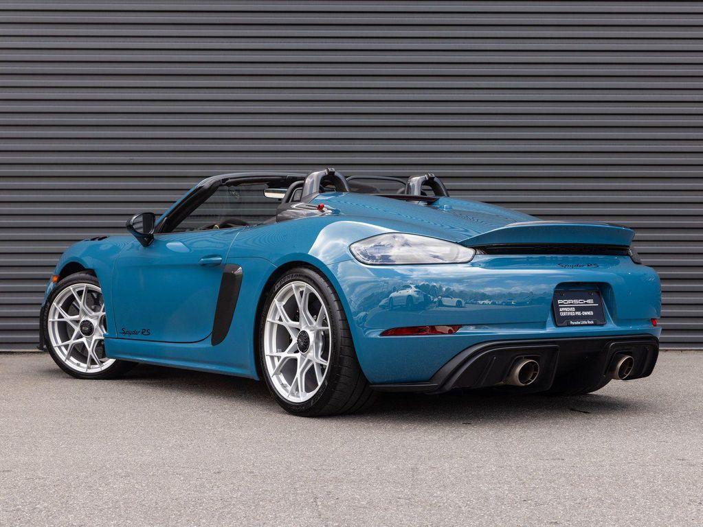 used 2024 Porsche 718 Spyder car, priced at $219,718