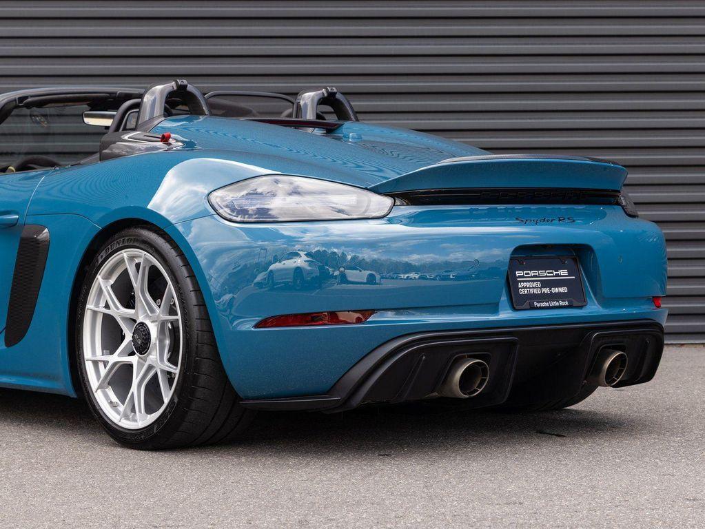used 2024 Porsche 718 Spyder car, priced at $219,718