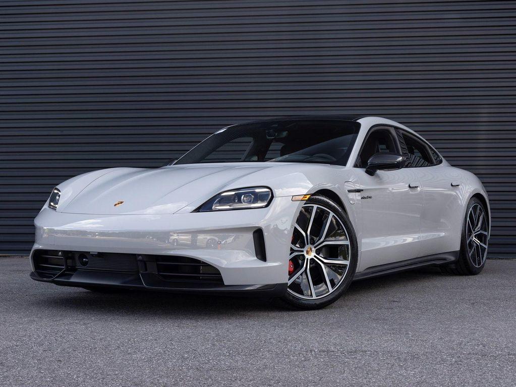 used 2025 Porsche Taycan car, priced at $149,991