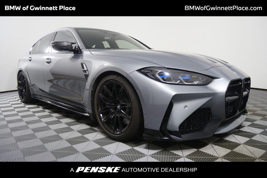 used 2023 BMW M3 car, priced at $68,944