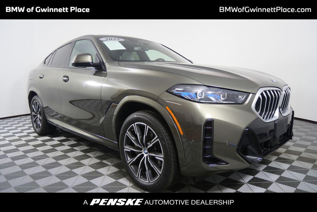 used 2025 BMW X6 car, priced at $67,981