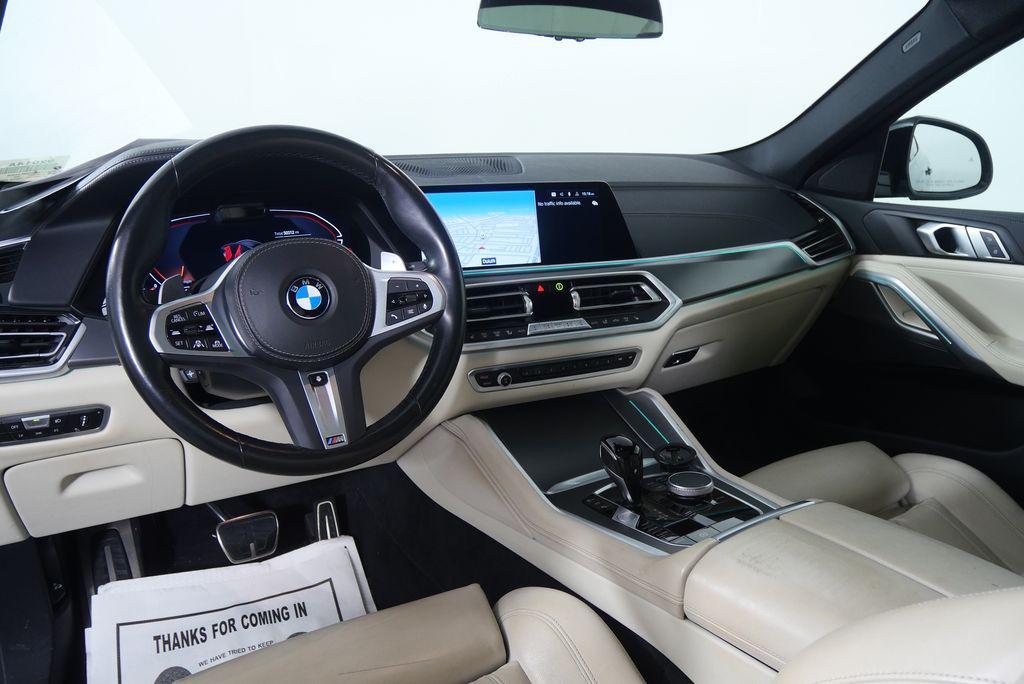 used 2022 BMW X6 car, priced at $46,544