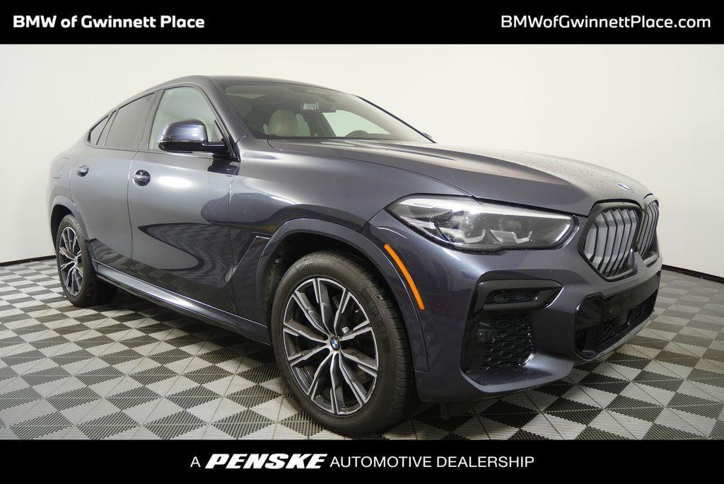 used 2022 BMW X6 car, priced at $46,544