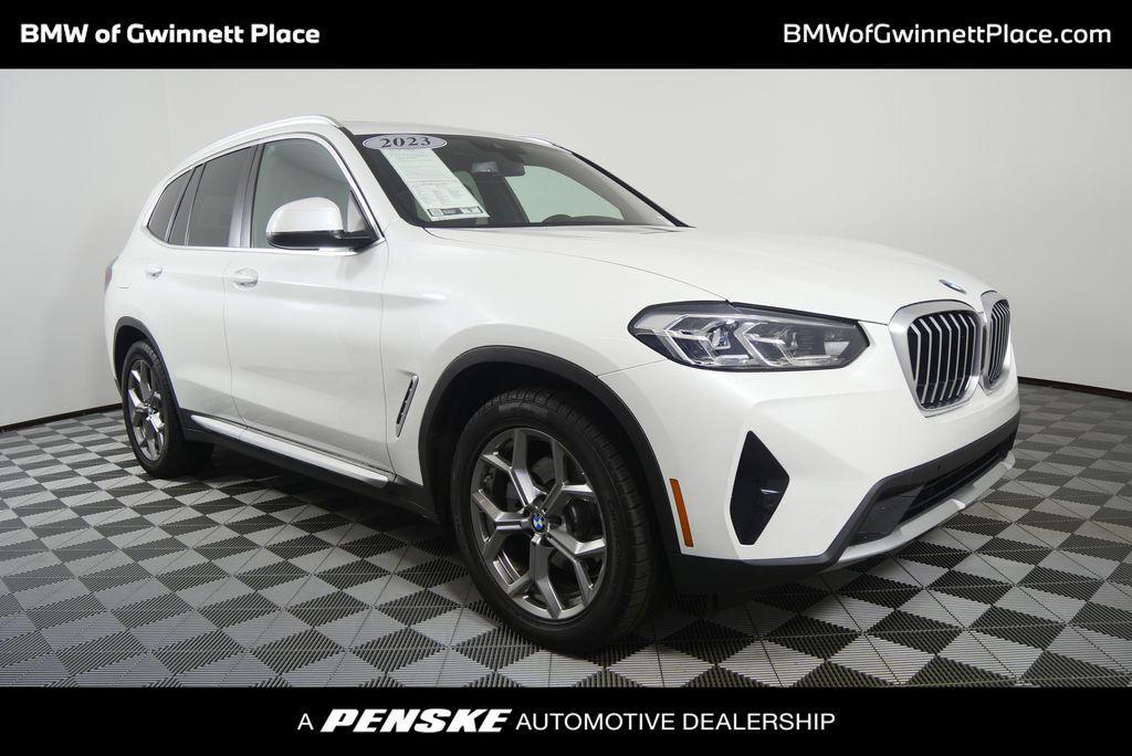 used 2023 BMW X3 car, priced at $30,842