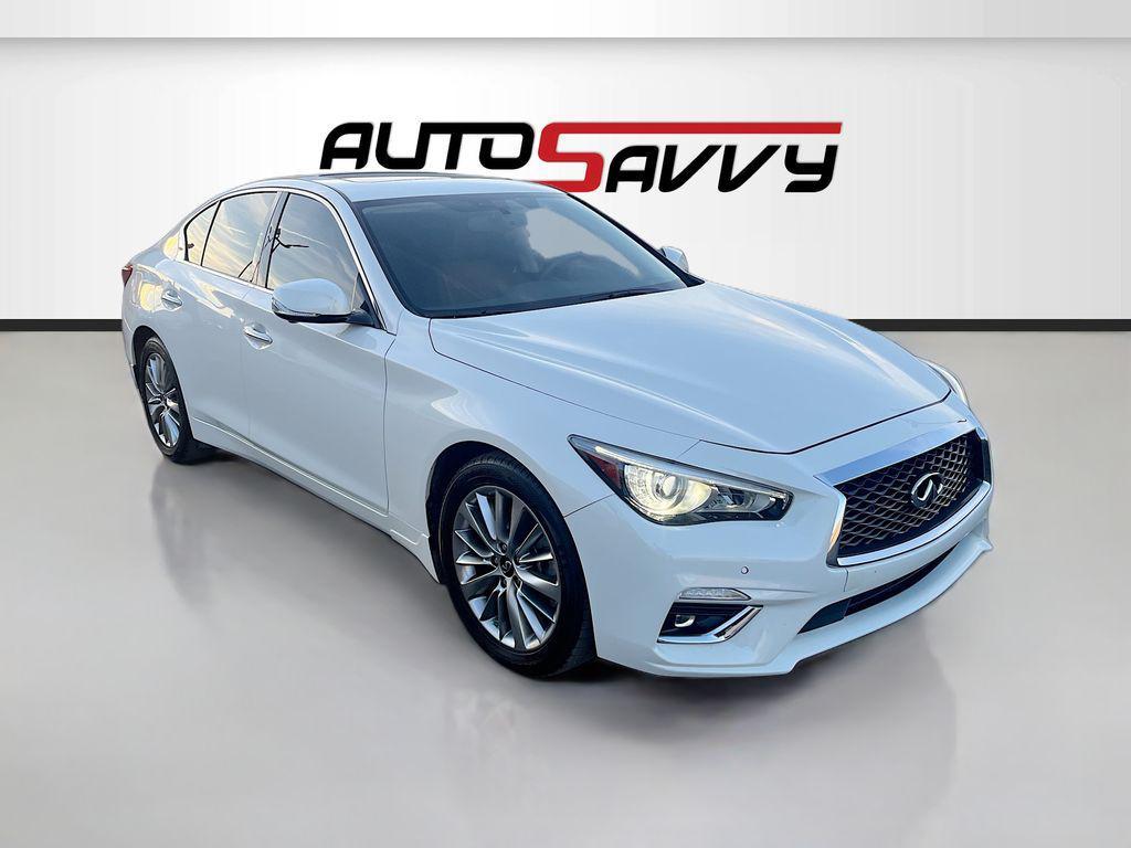 used 2023 INFINITI Q50 car, priced at $26,600