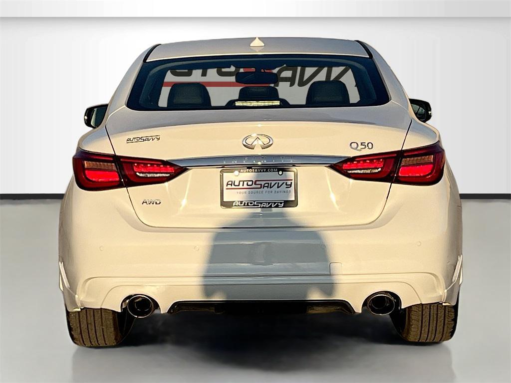 used 2023 INFINITI Q50 car, priced at $26,900